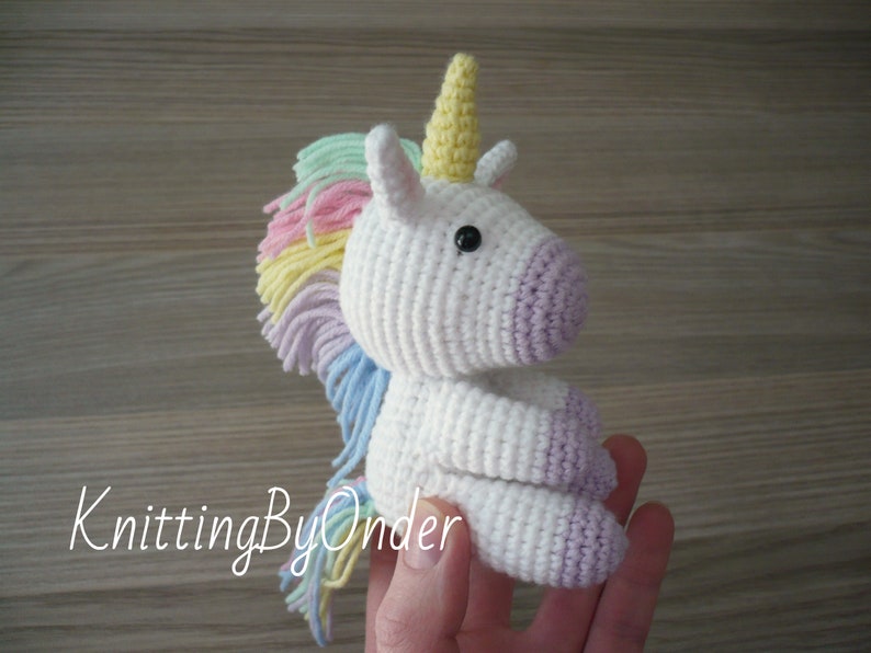 small stuffed unicorn