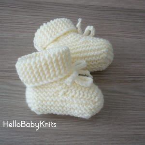 Newborn booties, Knitted slippers, Knit baby booties, Newborn shoes, New baby gift