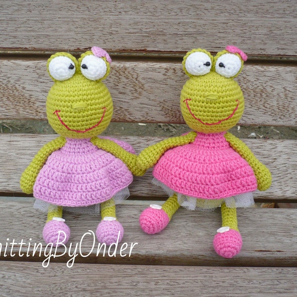 Crochet frog plush toy, Cute Frog plushie, Crochet frog stuffed doll, Kawaii frog, Frog lower gift