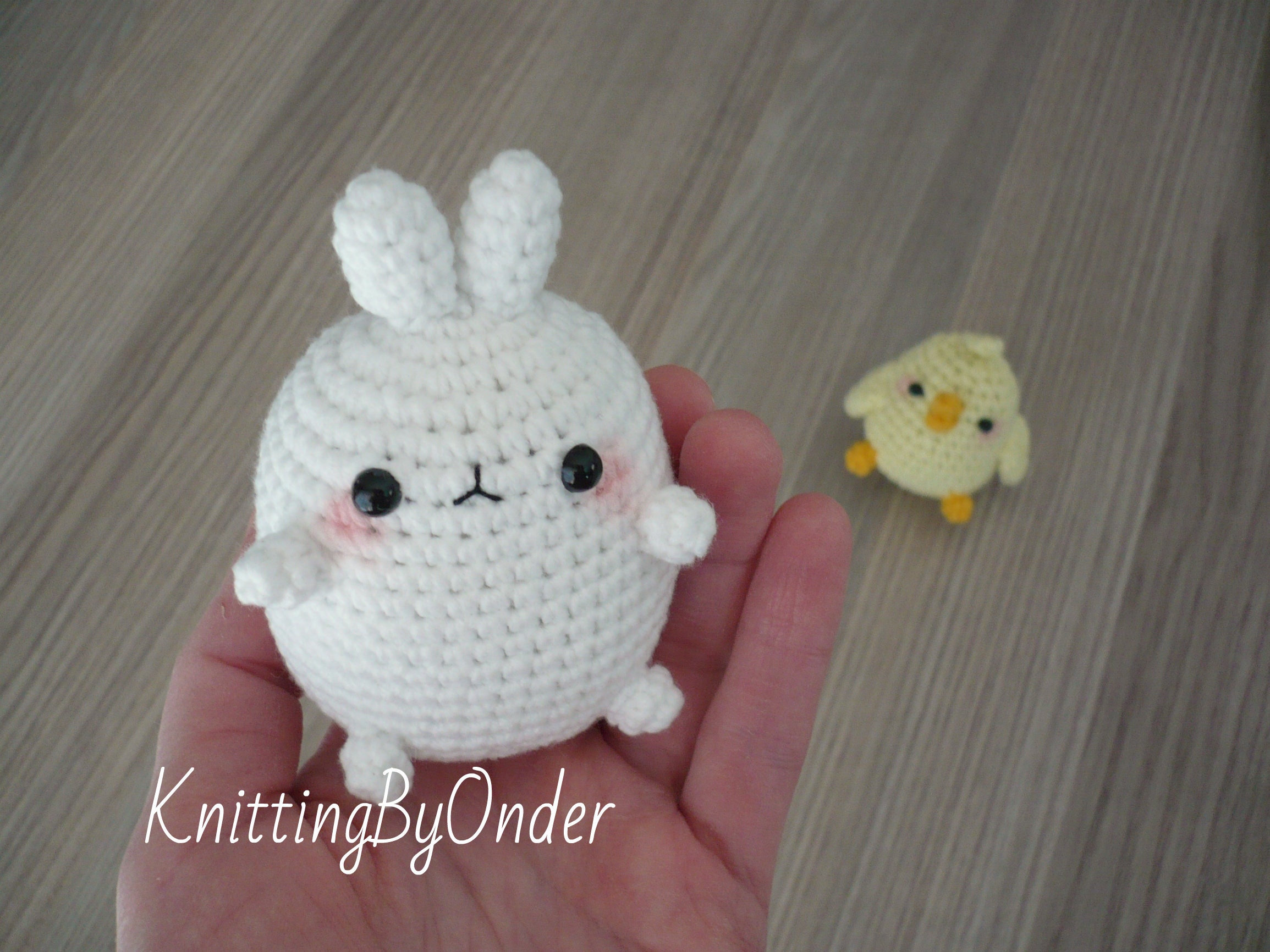 PDF Pattern Molang Piu Piu Crochet Pattern Amigurumi Stuffed Toys Easter Souvenir Bunny and Chicken Etsy Canada