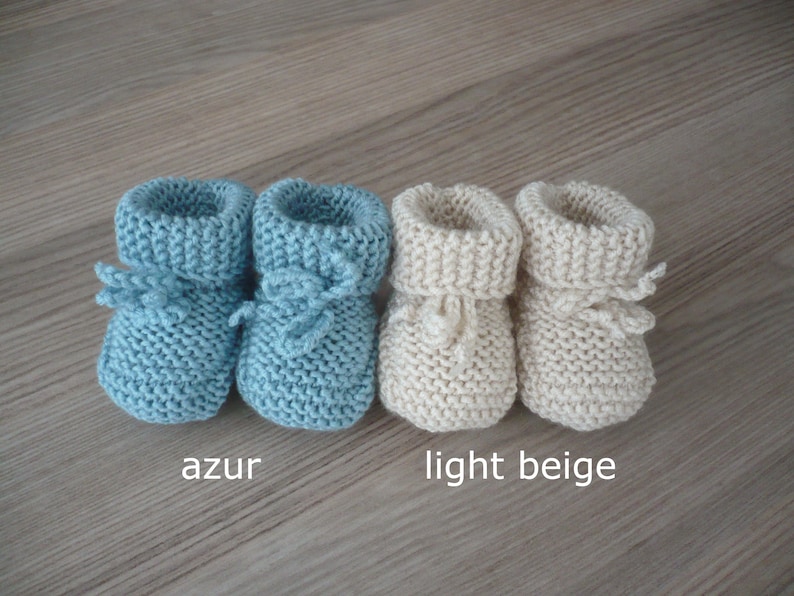 Newborn booties, Knitted slippers, Knit baby booties, Newborn shoes, New baby gift