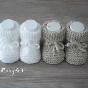 Newborn booties, Knitted slippers, Knit baby booties, Newborn shoes, New baby gift