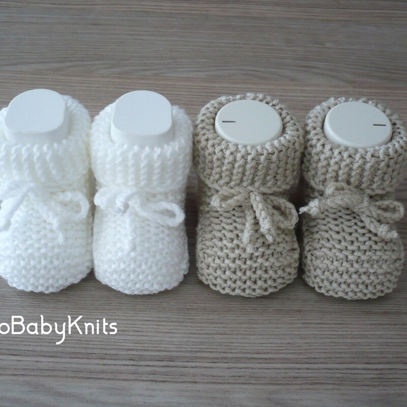 Knitted Baby Shoes - Etsy