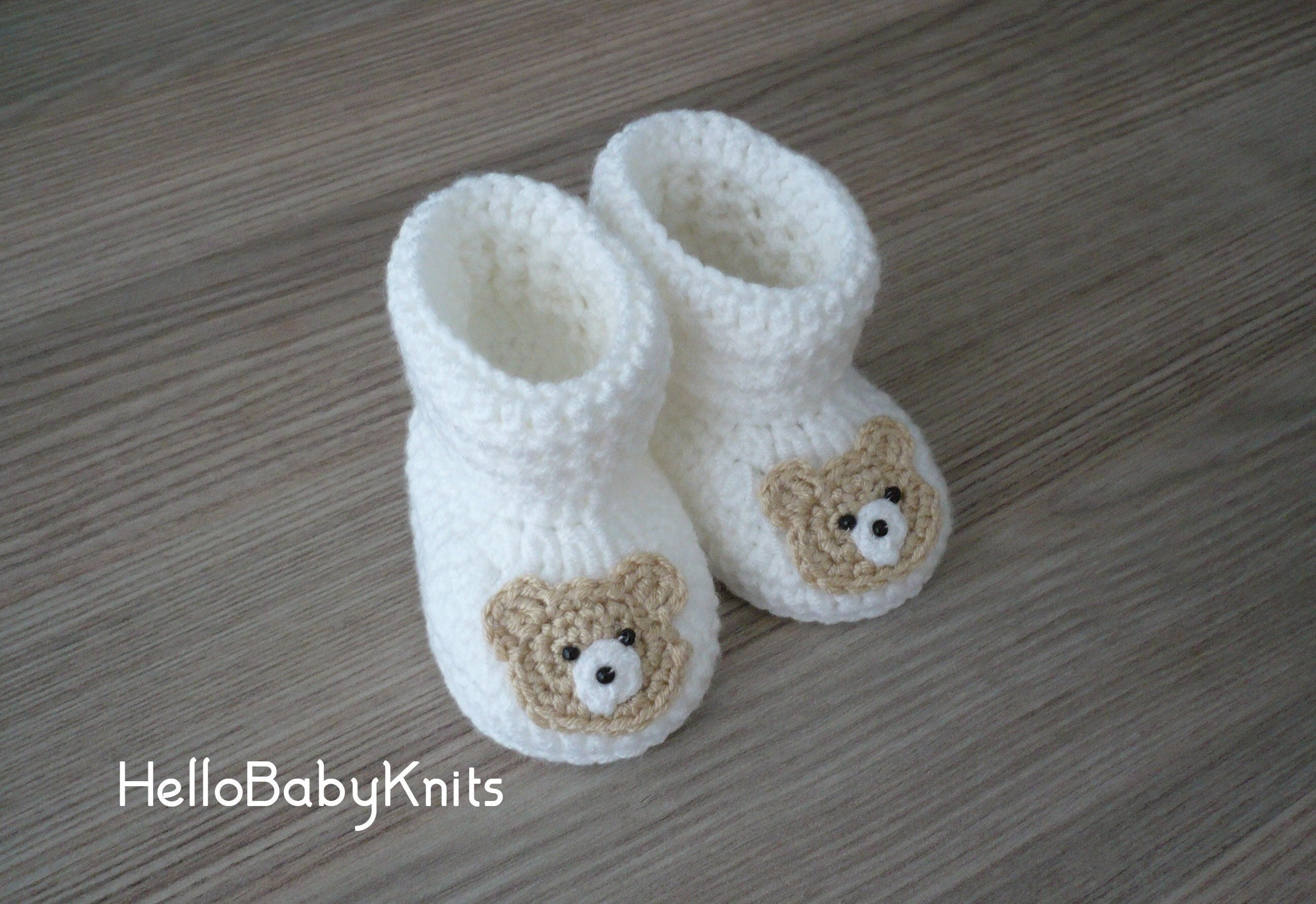 Baby bear booties sales
