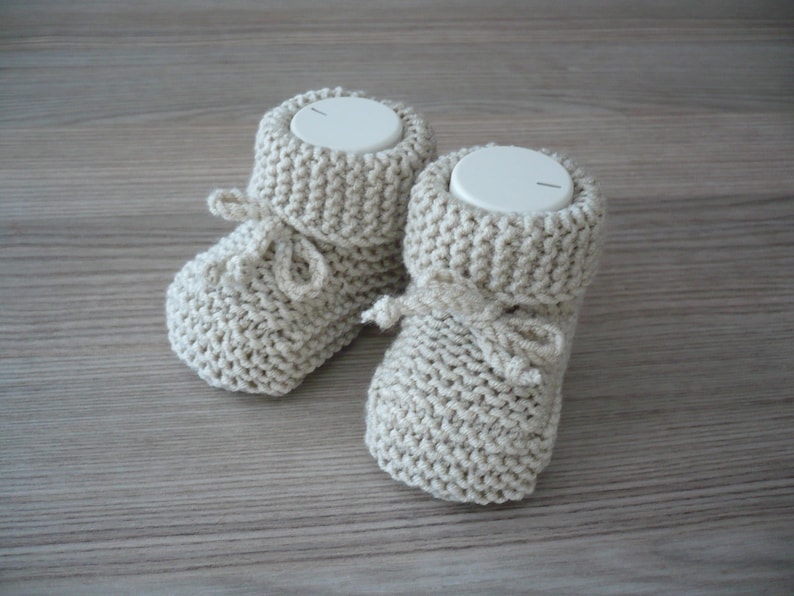 Newborn booties, Knitted slippers, Knit baby booties, Newborn shoes, New baby gift