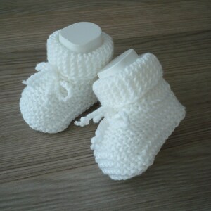 Newborn booties, Knitted slippers, Knit baby booties, Newborn shoes, New baby gift