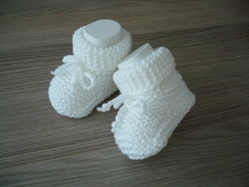 Newborn booties, Knitted slippers, Knit baby booties, Newborn shoes, New baby gift