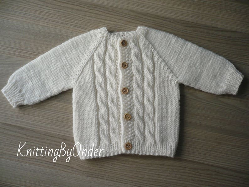 etsy baby cardigan