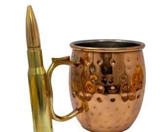 7 Year Anniversary Gift for Men | 50 Cal Mule Mug | Unique Gifted 7th - Best Copper Anniversary | Manly Hubby gifts for Military husband