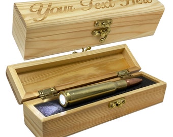 5th Anniversary Gift For Him | Bullet Flashlight & Engraved Gift Box | Unique Personalized 5 year anniversary - Custom For Husband