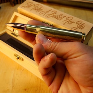 10 year anniversary gift for Husband - Surprise Tin Gift For Him | Bullet pen & Engraved Box | Personalized Wedding 10th Anniversary Present