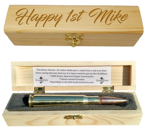 Year Anniversary Gift For Boyfriend Bullet Pen Engraved Gift Box  Dating Gift For Him Personalized Gifts for boyfriend ideas