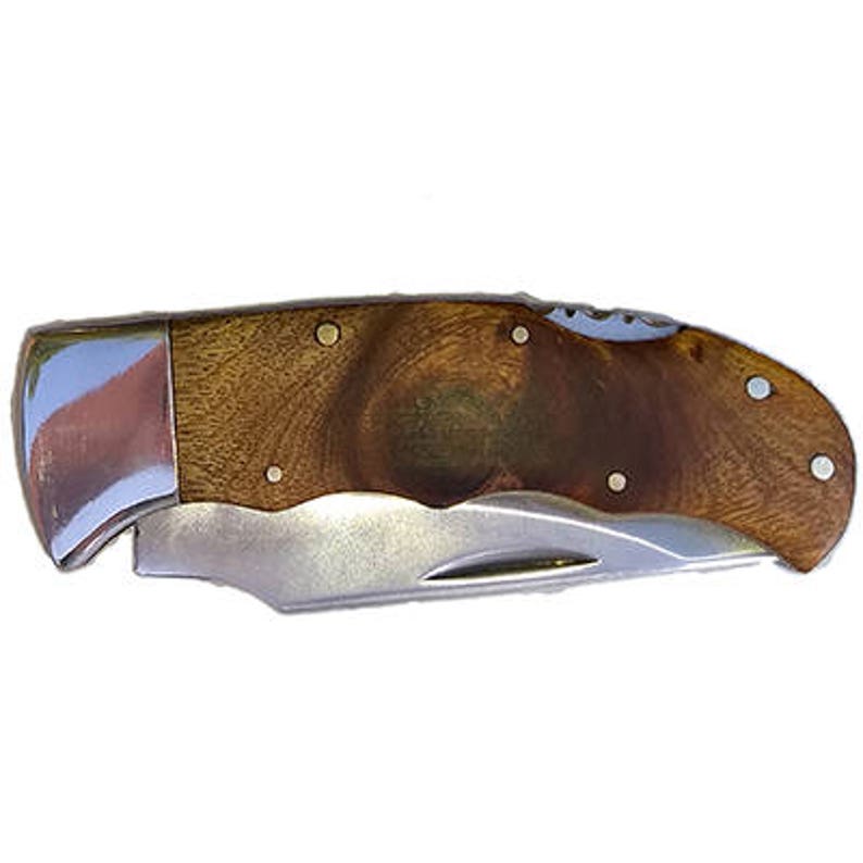 Personalized Merry Christmas Pocket Knife Gift Wrapped Etsy