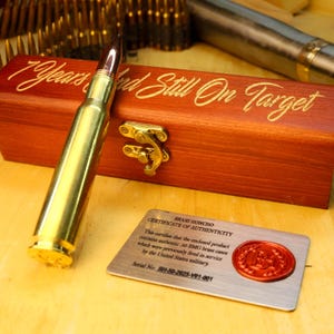 Hand made Personalized Gifts For Dad | Bullet Pen & Gift Box,  birthday gift for him - Men's Birthday gift