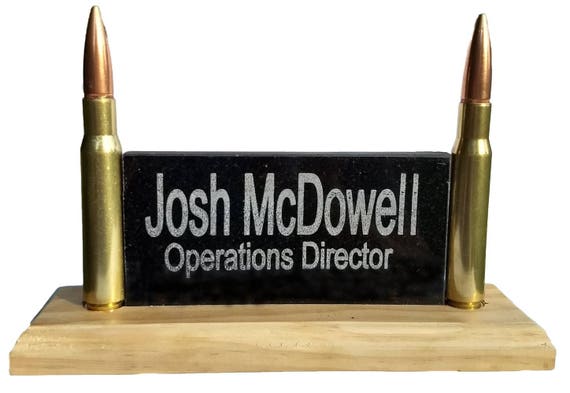 The Ultimate Desk Name Plate Man Cave Office Decor Solid Etsy