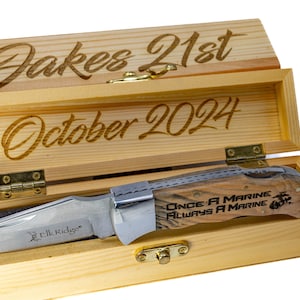 6th anniversary gift for Men - Iron gift for him |   Engraved Knife | 6 Year Anniversary - Unique Personalized for Husband