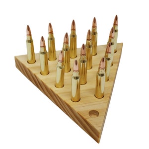 Soldier Gifts Army Bullet Peg Game Real Blank Bullets Made in USA Army Girlfriend / Boyfriend Military Game Gifts for Him image 3