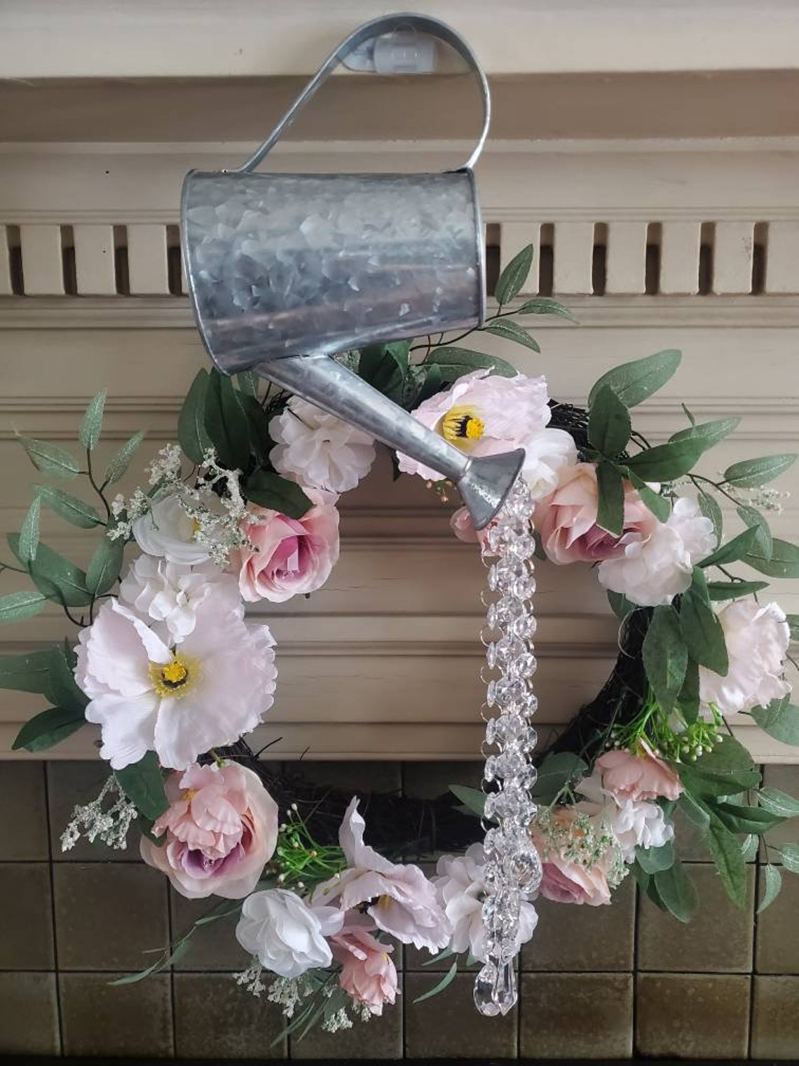 Watering Can Sun Catcher Garden Decor Yard Art Outdoor Sun Etsy