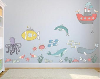 Kids Ocean Decor Etsy
