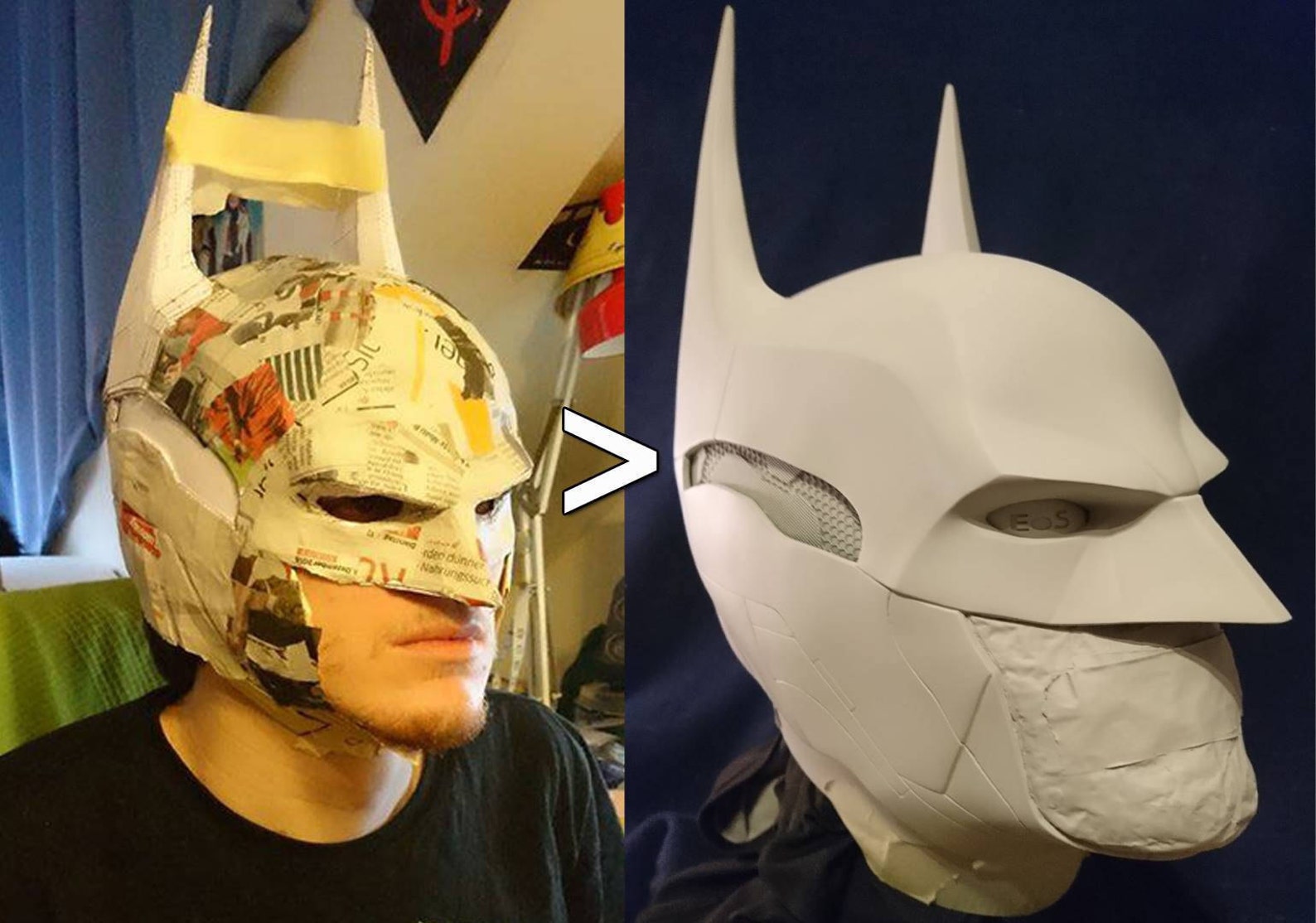 Включи маску есть. Маска Бэтмена Pepakura. Шлем Бэтмена пепакура. Шлем Бэтмена Pepakura. Oni Mask Pepakura.