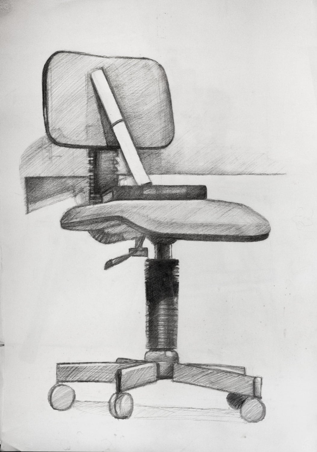 Computer chair drawing deals