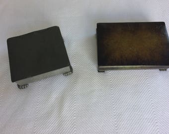 1930s wood-lined metal boxes