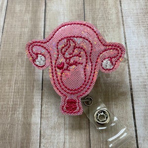 Uterus | Badge Reel | Badge Holder | ID Badge Reel | ID Badge Holder | Pregnancy