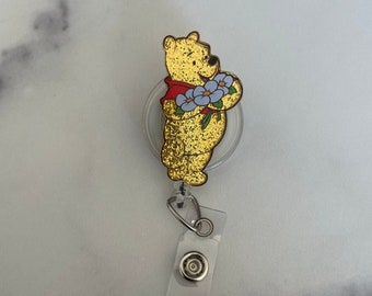 Bear | Badge Reel | Badge Holder | ID Badge Reel | ID Badge Holder