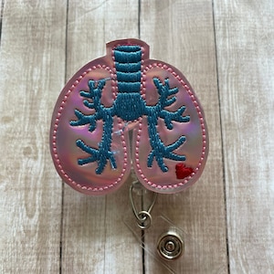 Lungs | Lungs Badge Reel | RT | Badge Reel | Badge Holder | ID Badge Reel | ID Badge Holder |