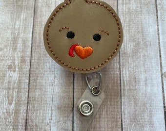 Turkey | Turkey Badge Reel | Thanksgiving | Thanksgiving Badge Reel | Badge Reel | Badge Holder | ID Badge Reel | ID Badge Holder