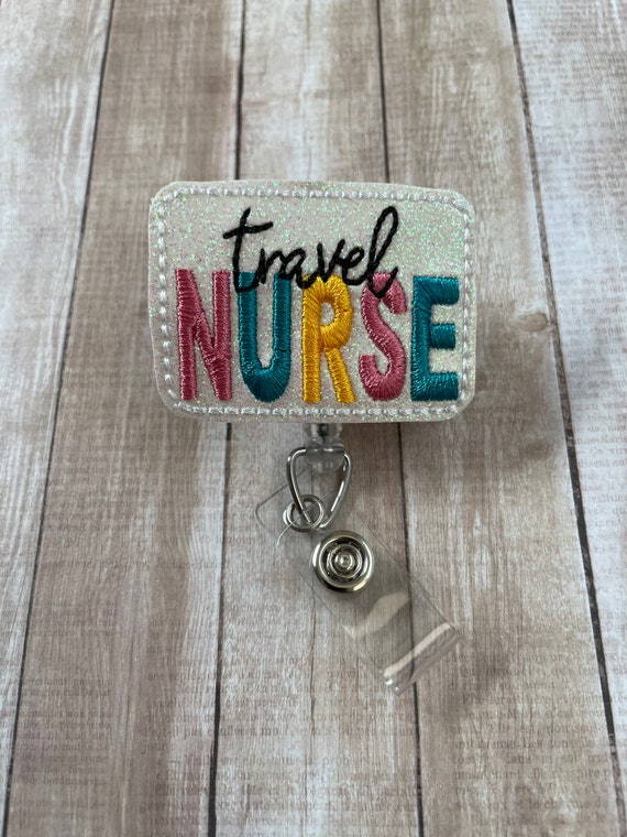 Travel Nurse Badge Reel Badge Holder ID Badge Reel ID Badge Holder -  UK