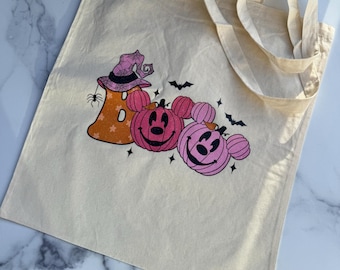 Boo Tote Bag | Tote Bag | Halloween Tote Bag