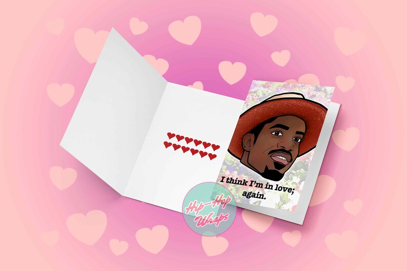Andre 3000 heart wrenching story 💔 😢 plus recently spotted out 🤗 Andre 3000/ OutKast A5 Hip-hop Valentine's Day/ Occasions | Etsy