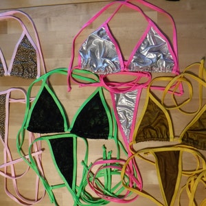 Thong String Lingerie Sets