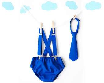 1st birthday outfit boy, royal blue cake smash outfit, smash cake outfit boy, cake smash props, 1st birthday boy, royal blue baby boy outfit