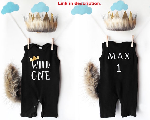 wild one birthday outfit boy