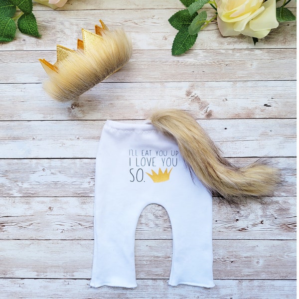 Max crown, newborn Max crown tail, Wild Things newborn outfit, newborn photo prop, newborn Max costume, Wild Things newborn, newborn Max set