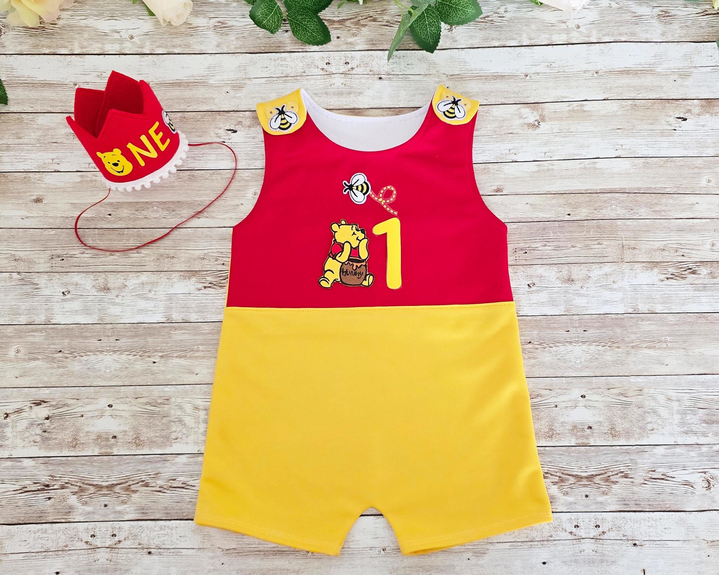 Tuta Da Compleanno Di Winnie The Pooh - Vestito Per Il Primo - Foto 8