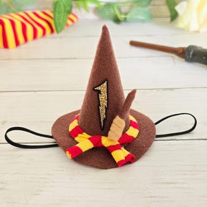 Wizard birthday hat, 1st birthday wizard hat, Halloween birthday party hat, wizard party hat, wizard  party hat, Harry P birthday hat,HP Hat