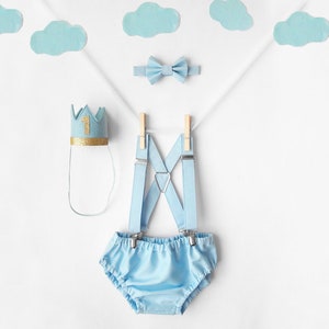 winter onederland cake smash outfit boy, 1st birthday outfit boy, cake smash boy blue, 1st birthday crown baby blue, smash cake boy, blue