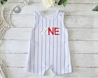 1st birthday baseball outfit, 1st birthday baseball romper shirt, cake smash baseball, rookie of the year romper, baseball cake smash outfit