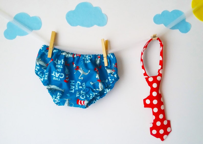Dr. Seuss Cake Smash Outfit Cat in the Hat Cake Smash Outfit Etsy