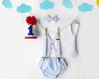boy smash cake outfit, cake smash outfit boy, first birthday boy, 1st birthday boy outfit, seersucker 1st birthday hat, 1st birthday boy