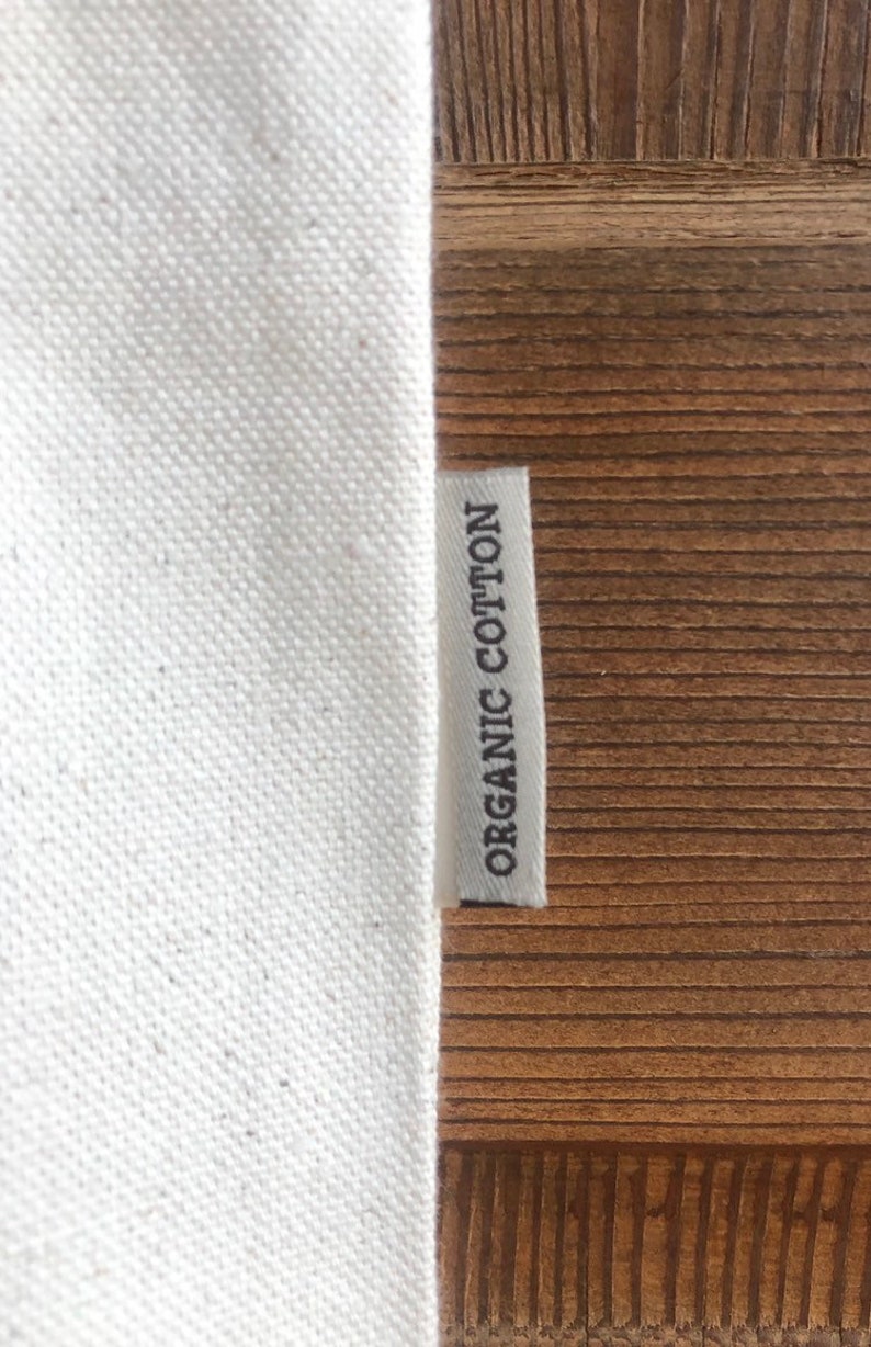 LOVE Organic Cotton 100/% Heavy Canvas Tote