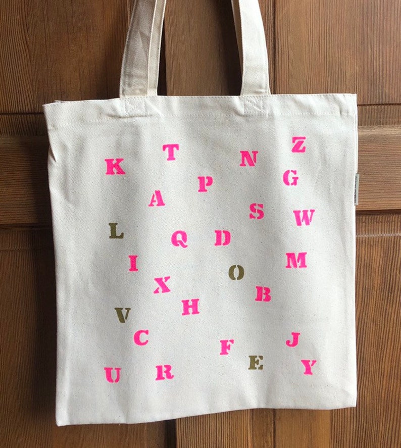 LOVE Organic Cotton 100/% Heavy Canvas Tote