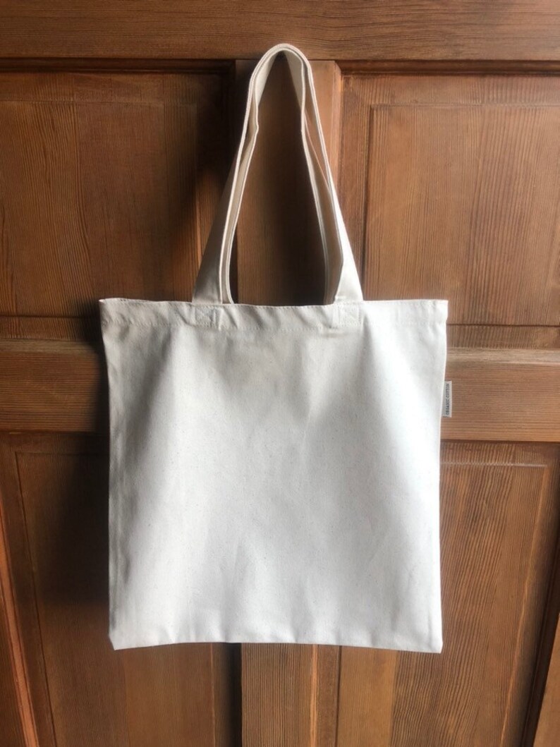 LOVE Organic Cotton 100/% Heavy Canvas Tote