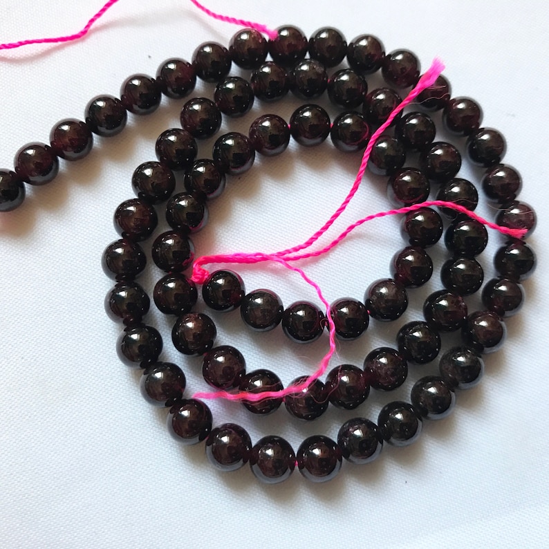 10mm beads jewelry design 6mm gemstones round gemstone beads round natural gemstones jewellery making strand of beads Garnet beads