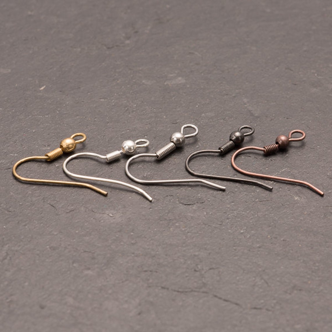 Fish Hook Earring Findings Fish Hooks Pierced Ear Earring Etsy