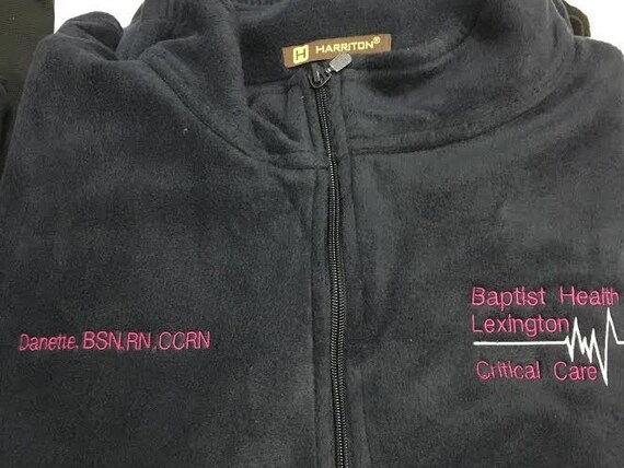 harriton fleece quarter zip
