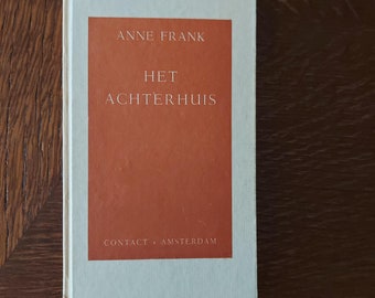 Het Achterhuis The Diary of Anne Frank 1st Edition 3rd Print 1948 Dutch Famous Book Collectors Item